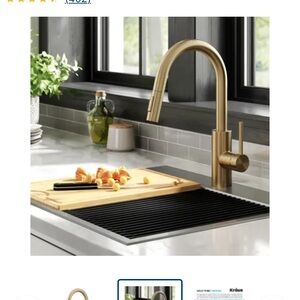 New Kraus Pull Down Faucet